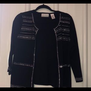 Alfred Dunner Jackets & Coats - NWOT! Black Alfred Dunner Jacket W/Bling! Alfred Dunner Jackets & Coats - NWOT! Black Alfred Dunner Jacket W/Bling!